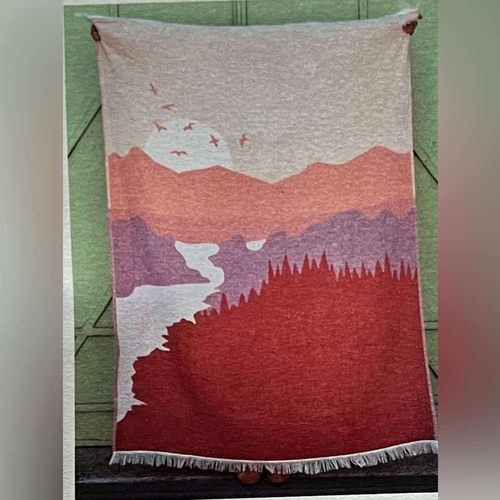 UNIS 100% Organic Cotton Portugal Blanket